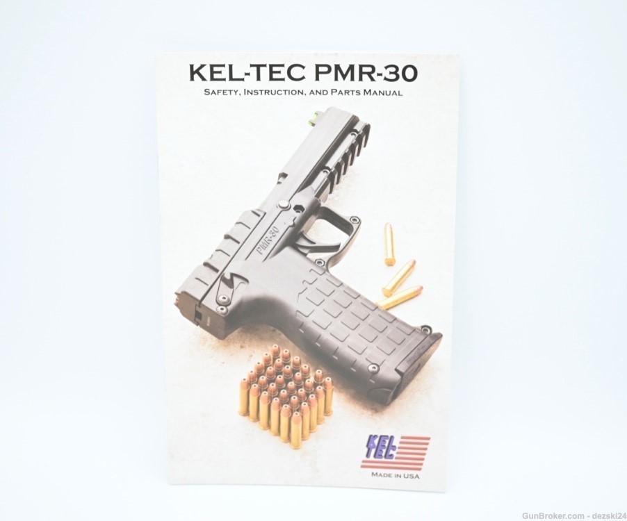 KEL TEC PMR 30 .22 FACTORY MANUAL/INSTRUCTION BOOK KELTEC PF9 P3AT P11 P32-img-0
