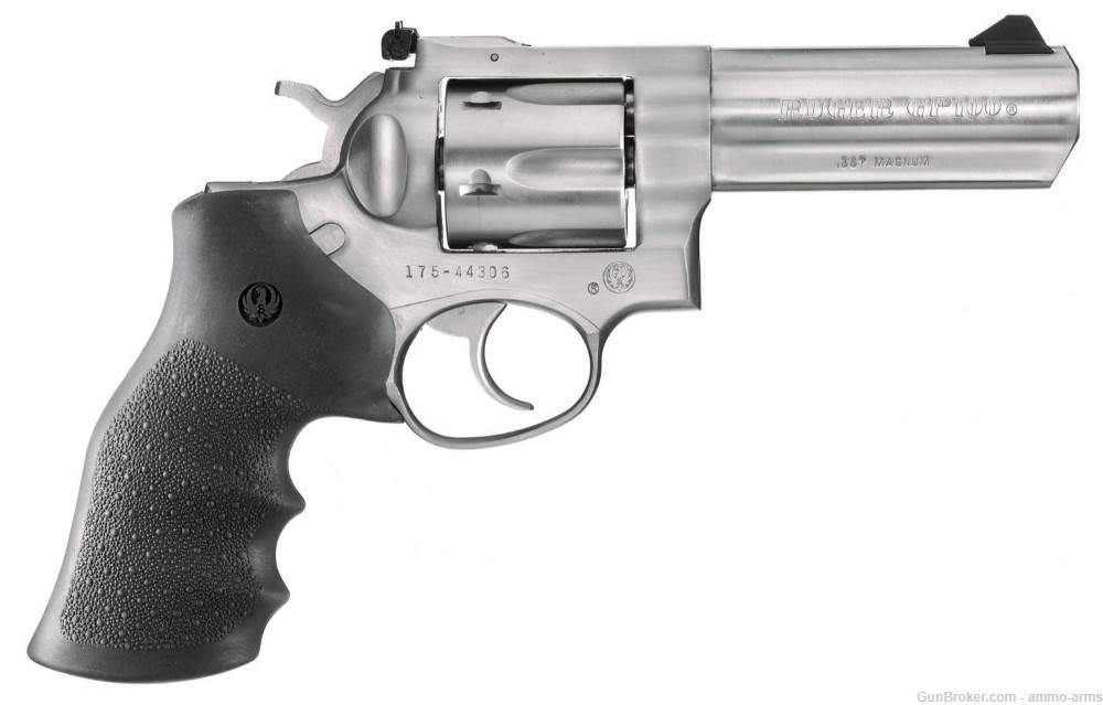 Ruger GP100 Standard Double-Action Stainless .357 Magnum 4.2" 6 Rds 1705-img-1