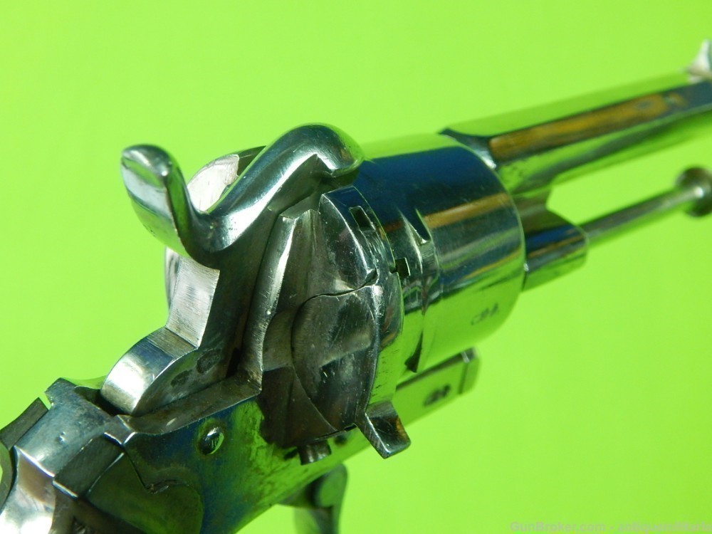 Antique European Small Pinfire Revolver Near Mint-img-14