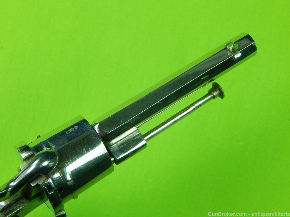 Antique European Small Pinfire Revolver Near Mint-img-6