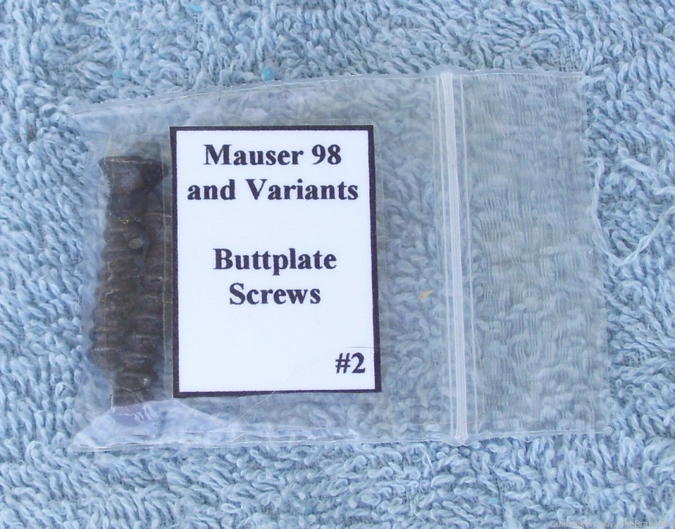 Mauser 98 and Variants Buttplate Screws  #2-img-0
