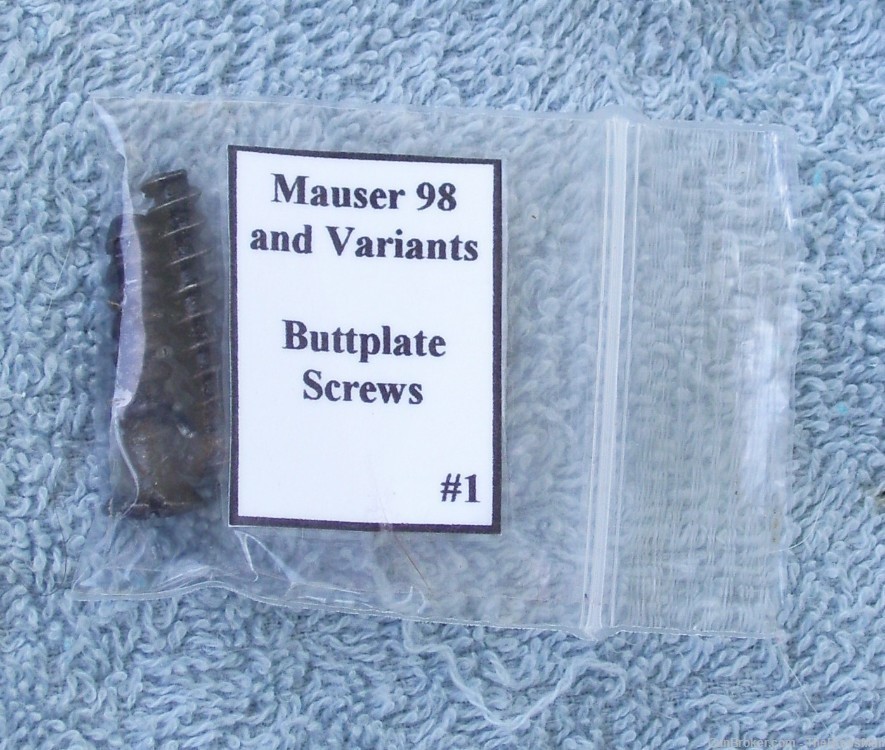 Mauser 98 and Variants Buttplate Screws  #1-img-0