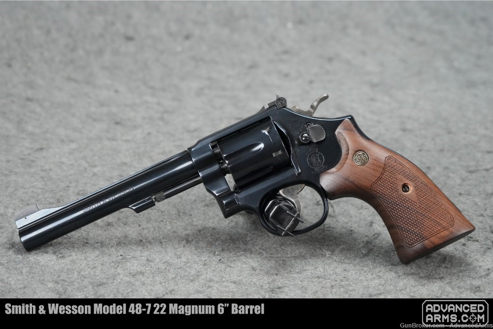 Smith & Wesson Model 48-7 22 Magnum 6” Barrel-img-0