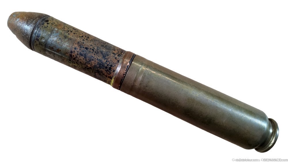 20mm German WWII round MG-FF Autocannon 20x80mm inert shell ammunition-img-0