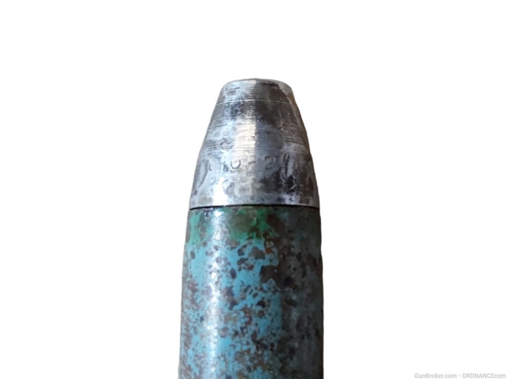 20mm German WWII I.N.T. round MG 151/20 Autocannon 20x82mm inert shell -img-5