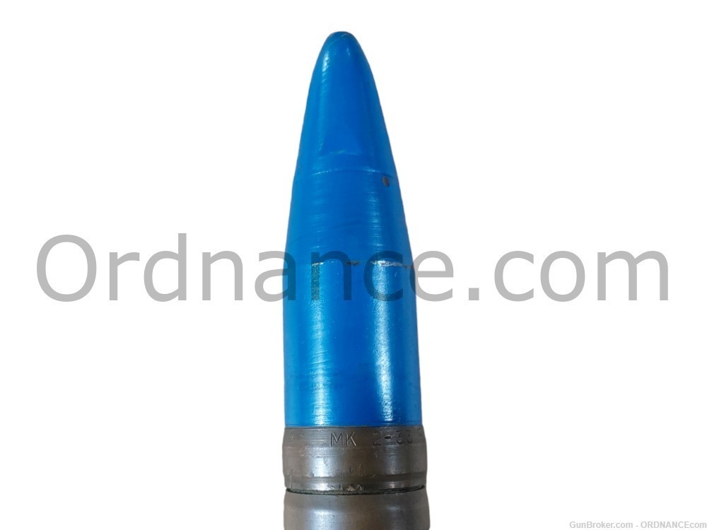 40mm US WWII Component Drill round Bofors L/60 40x311mm inert shell ammo-img-5