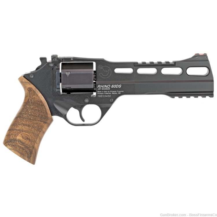 Chiappa Rhino 60DS .357 Mag SAO Revolver 6" 6rd Black 340.248-img-2