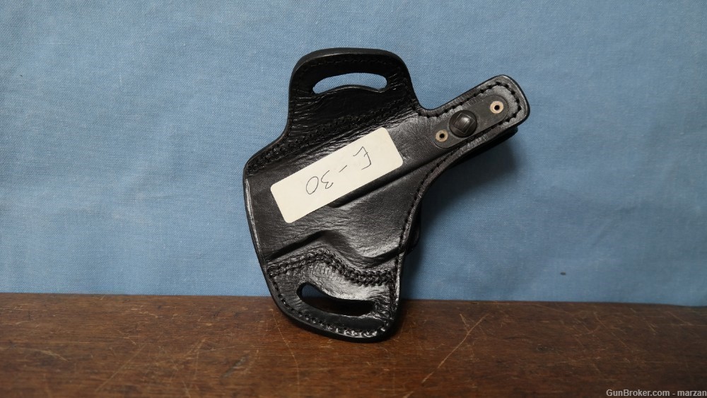 Tagua Gun Leather Thumb Break Belt Holster Right Hand for Springfield XD-s -img-1