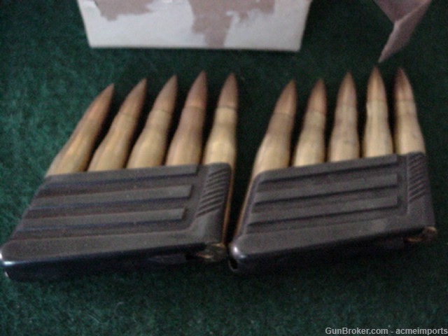 German WW2 8x56R Pre War Ammo 10 rds on clips in Original boxes -img-5
