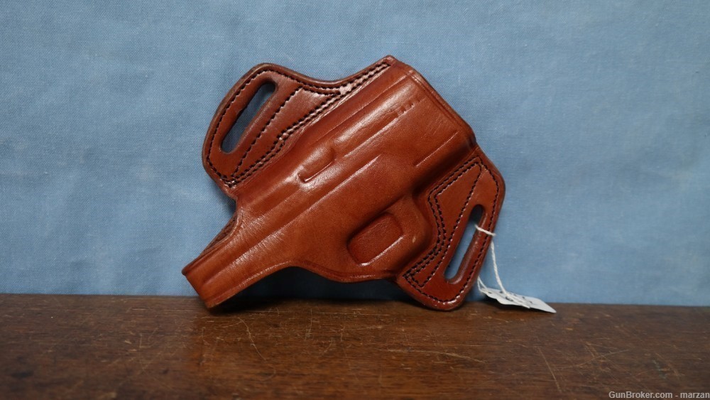 Tagua Thumb Release Brown Leather Kahr 40 & Similar Sizes Holster -img-0