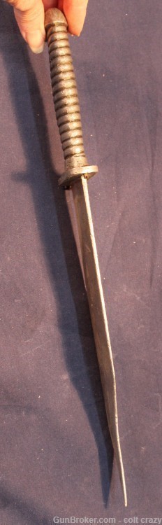 Pettibone Mfg. Co.  Bowie Knife   Large Size 13 inches. Aluminum, Rare-img-2