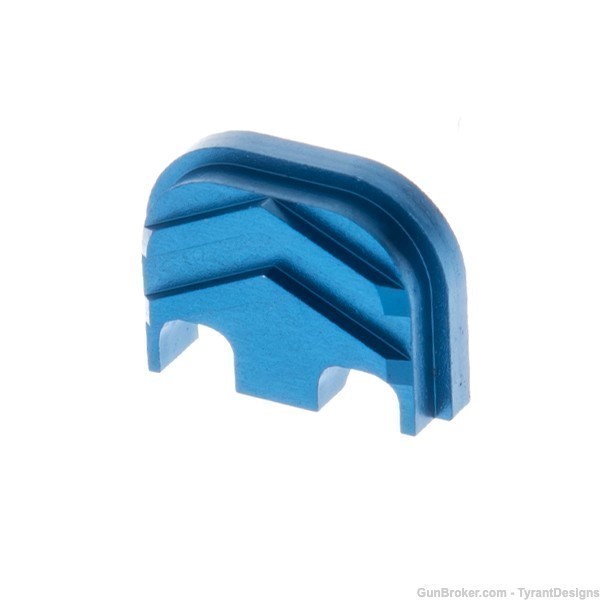 Tyrant Designs - Glock Gen5 Slide Cover Plate - Blue-img-0