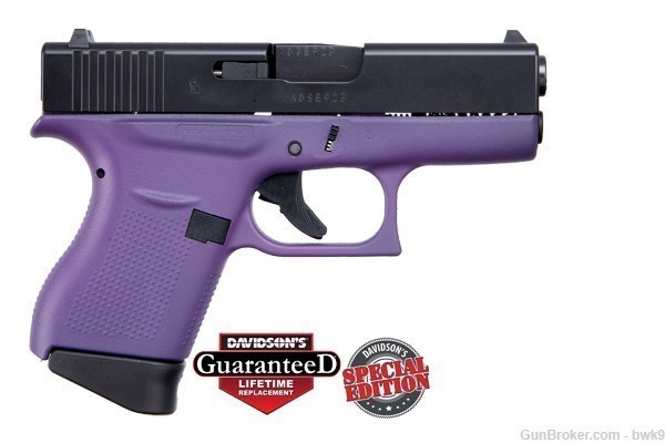 ACG-00856 purple 43 glock apollo custom 9mm g43 new -img-0