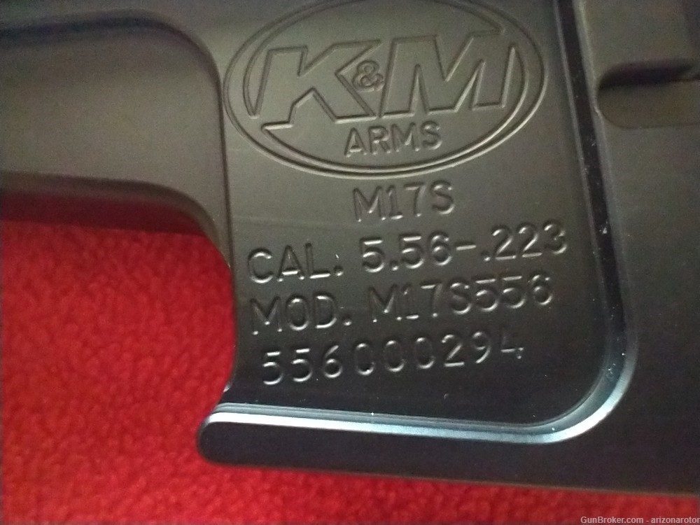 K&M Arms M17S, 5.56/.223, 17.5 inch barrel-img-6