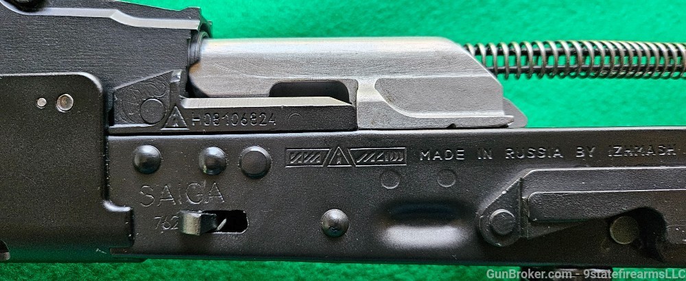 Izhmash Saiga 7.62x39 Custom 13" Pin & Weld Sidefolder Izzy Marked Trunnion-img-15