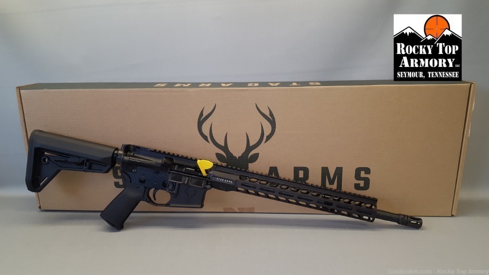 Stag Arms Stag 15 5.56/.223, 16" Barrel, M-LOK, Black, 30rd-img-0