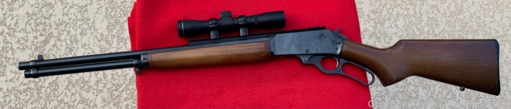 Nice Marlin 30 AS, 30-30, blued, wood, 20" bbl, JM stamped, scout scope-img-15
