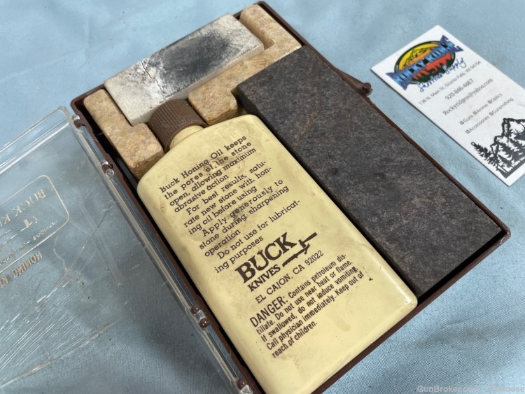 Vintage Buck Knives Honing / Sharpening Kit -img-2