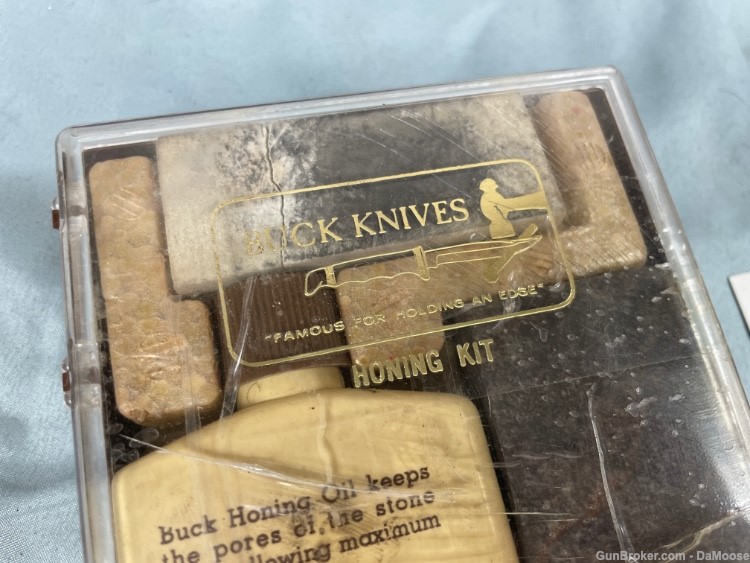 Vintage Buck Knives Honing / Sharpening Kit -img-1
