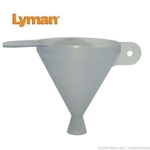 Lyman E-ZEE Powder Funnel .22 to .50 Cal # 7752431 New!-img-0