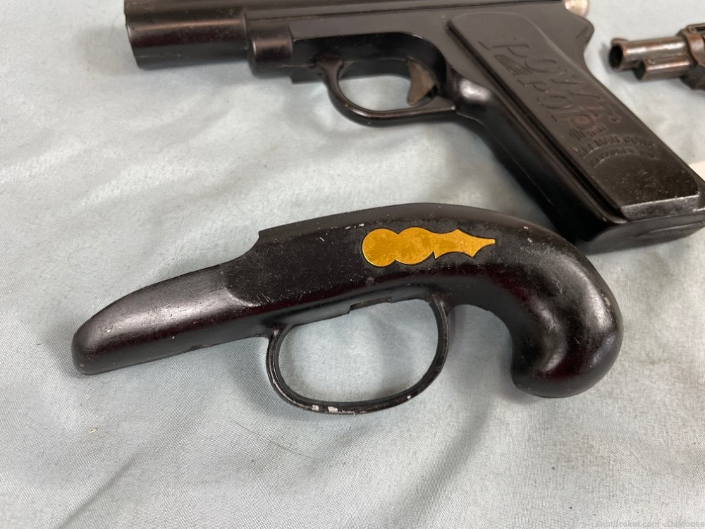 Vintage Toy / Replica Gun Pistol Lot! Pow'r Pop Milwaukee WI-img-1