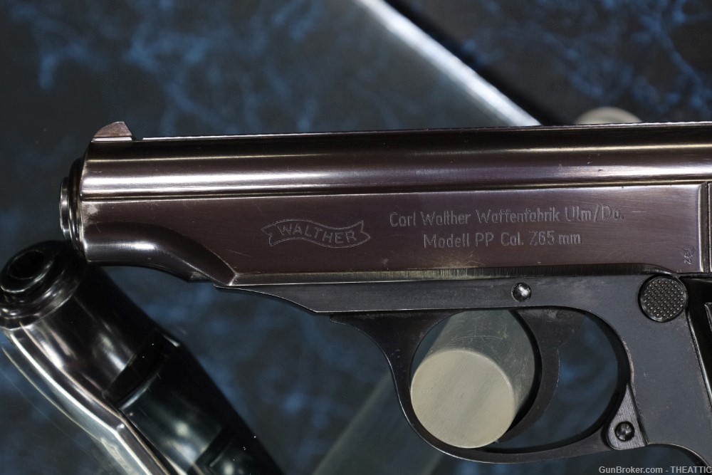 WALTHER PP 7.65 / 32 AUTO MADE IN GERMANY C&R ELIGIBLE-img-7