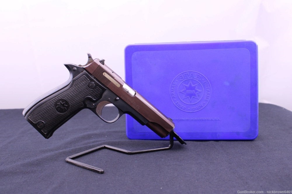 *PRICE DROP*INTERARMS STAR MODEL S 380 ACP 8 RD 4” BBL W/ FACTORY HARD CASE-img-2