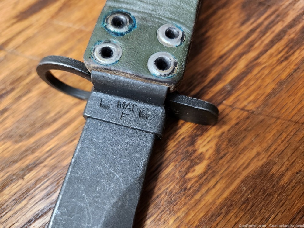M1958 Bayonet with belt hook Scabbard for FN M1949/56 SLR, Belgium-img-4