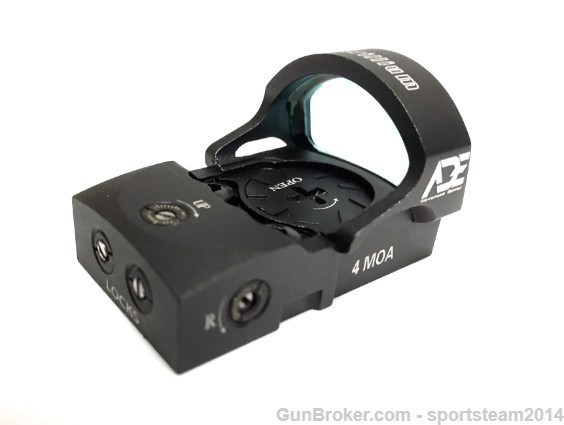 RD3-013 RED Dot Reflex Sight + D1 Mounting Plate for Glock-img-7