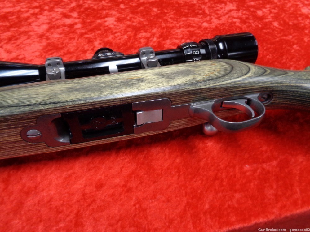 Ruger 77/17 All Weather GREEN Laminate Stock 17 HMR VX Scope WE TRADE BUY!-img-22