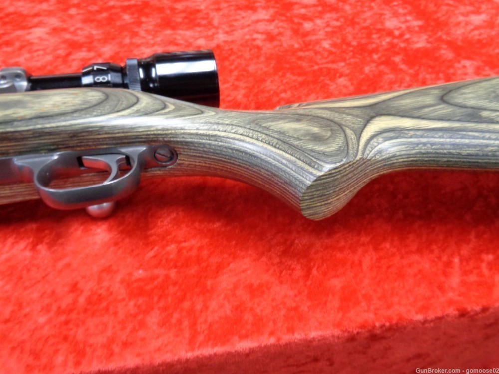 Ruger 77/17 All Weather GREEN Laminate Stock 17 HMR VX Scope WE TRADE BUY!-img-21