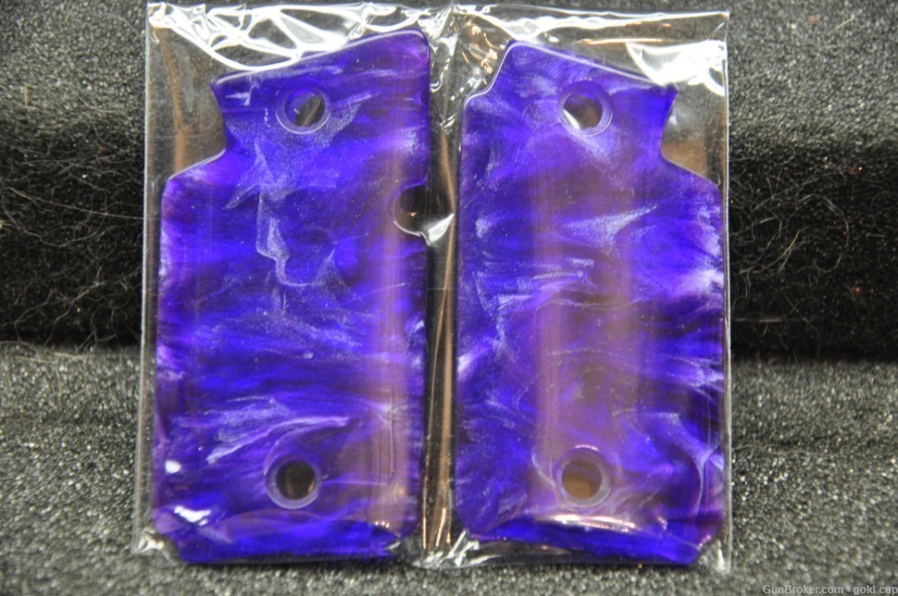 Sig P938 09 grips Faux Purple Pearlite-img-0