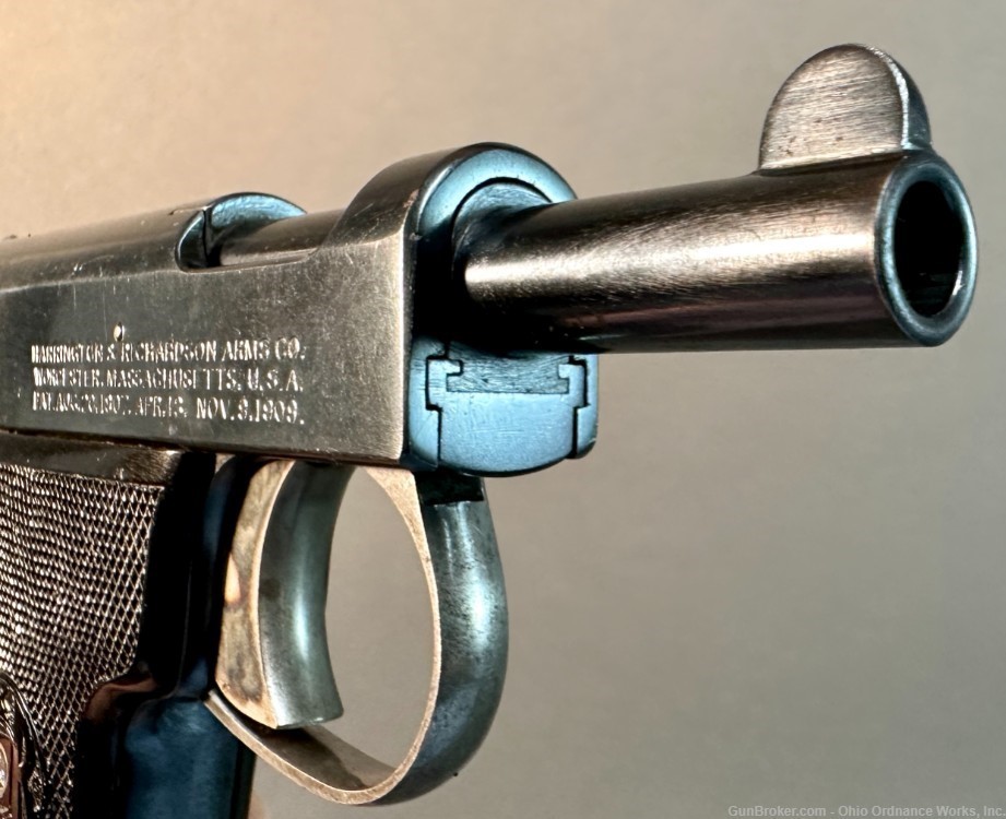 1920's Production Harrington & Richardson Self Loader Pistol-img-31
