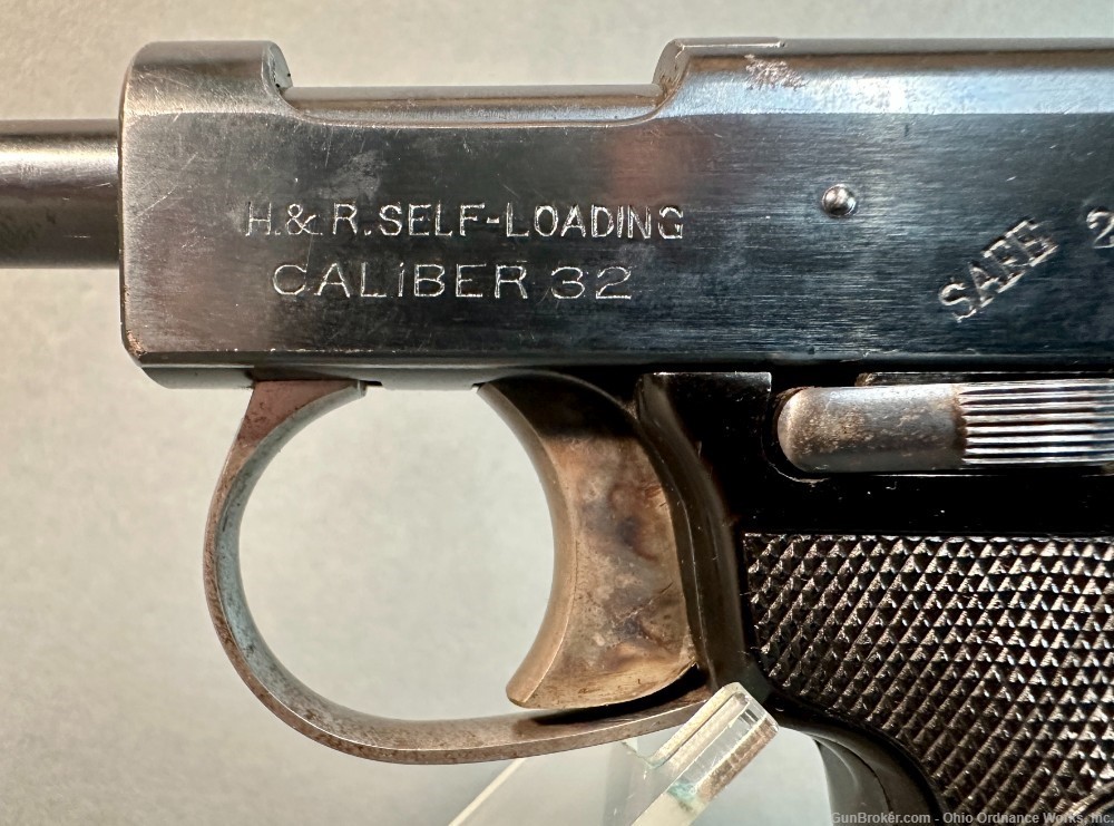 1920's Production Harrington & Richardson Self Loader Pistol-img-4