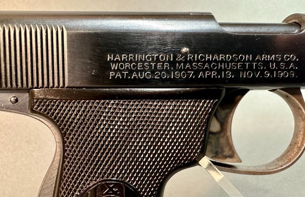 1920's Production Harrington & Richardson Self Loader Pistol-img-18