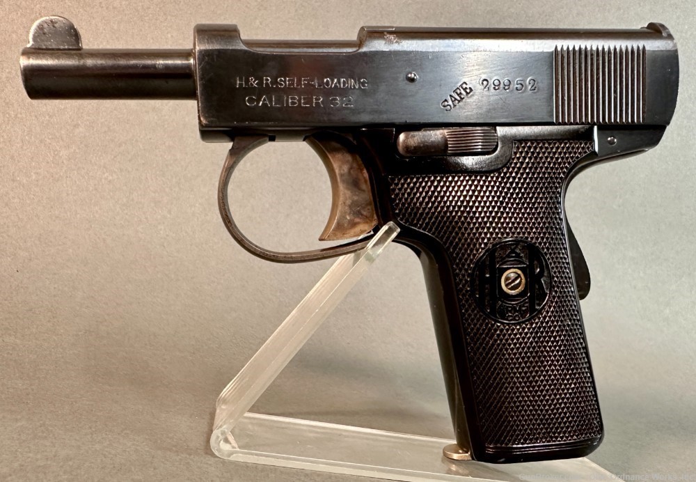 1920's Production Harrington & Richardson Self Loader Pistol-img-1