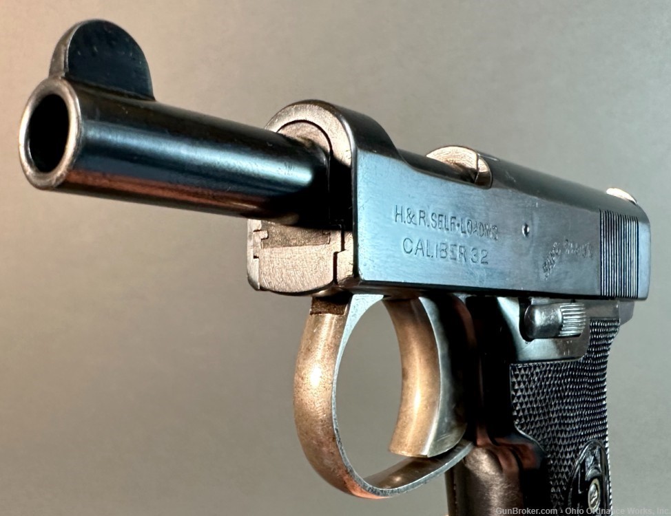 1920's Production Harrington & Richardson Self Loader Pistol-img-32