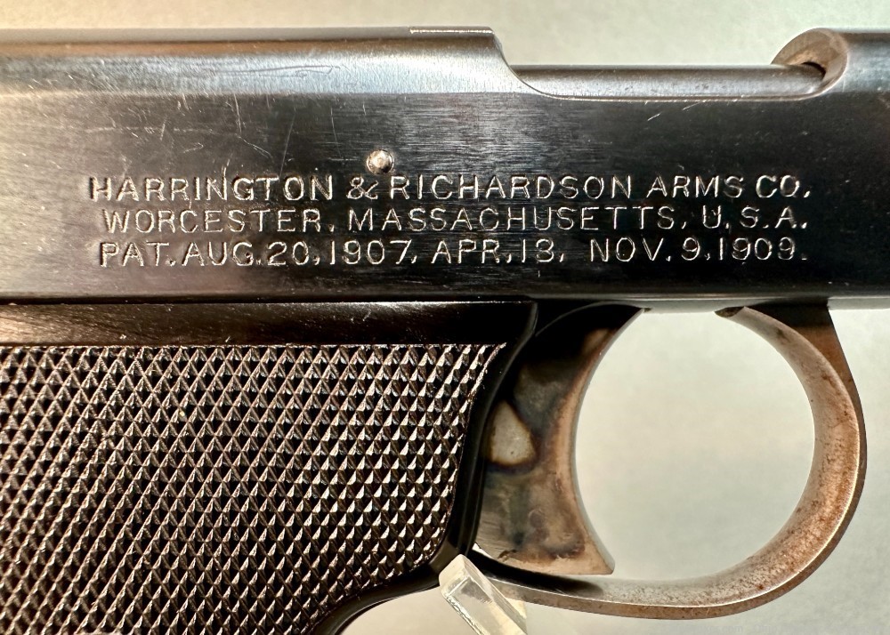 1920's Production Harrington & Richardson Self Loader Pistol-img-19
