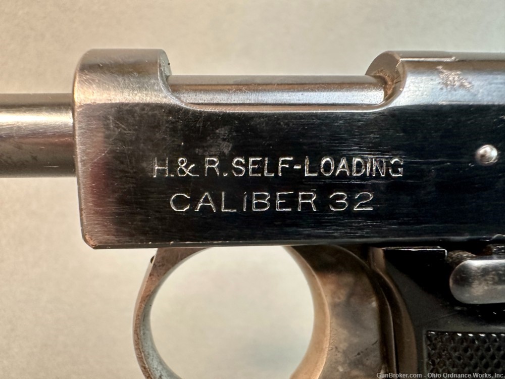 1920's Production Harrington & Richardson Self Loader Pistol-img-5