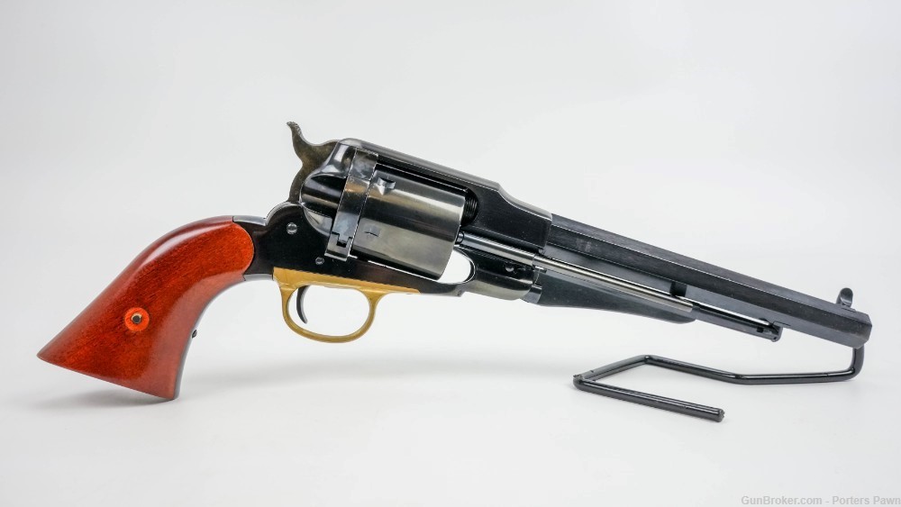 CIMARRON 1858 New Model Army 45 LC 8in 6rd Revolver-img-0