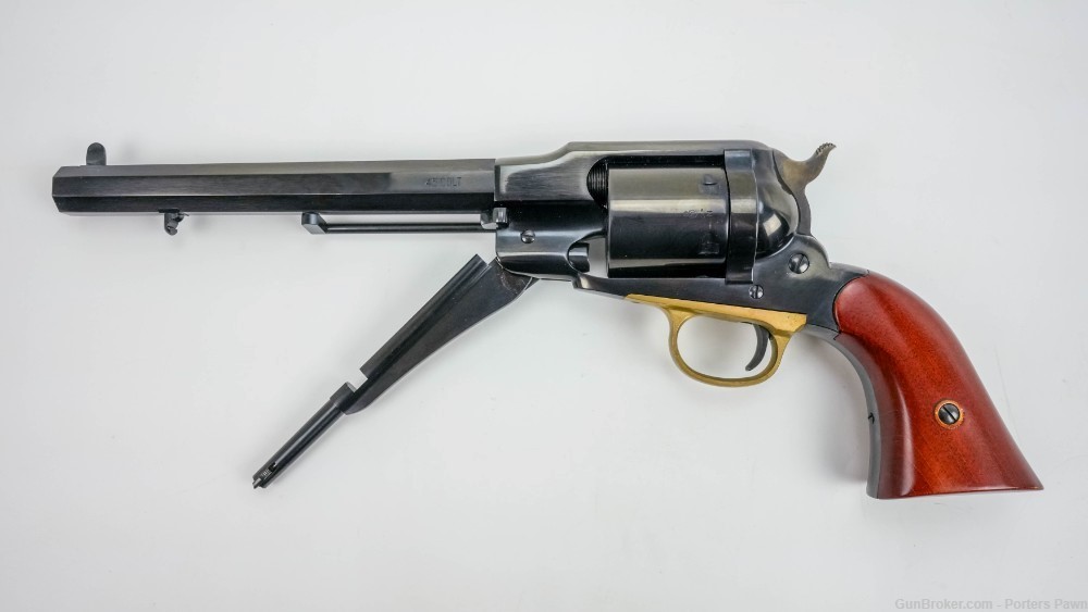 CIMARRON 1858 New Model Army 45 LC 8in 6rd Revolver-img-7
