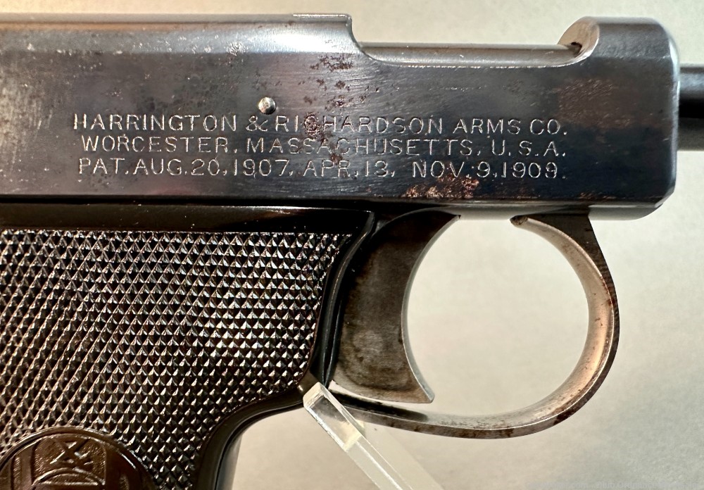 1920's Early Production Harrington & Richardson Self Loader Pistol-img-15