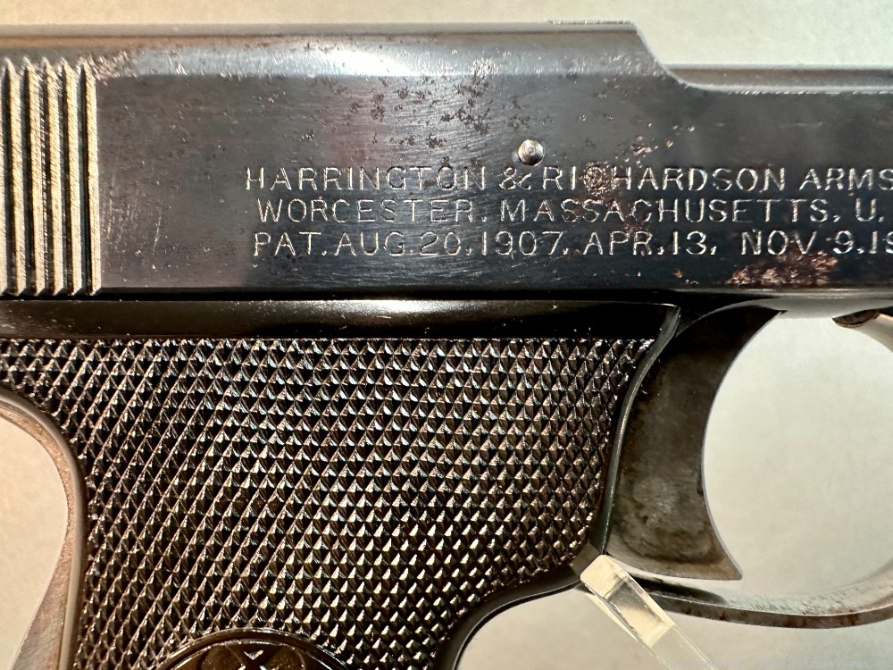 1920's Early Production Harrington & Richardson Self Loader Pistol-img-14