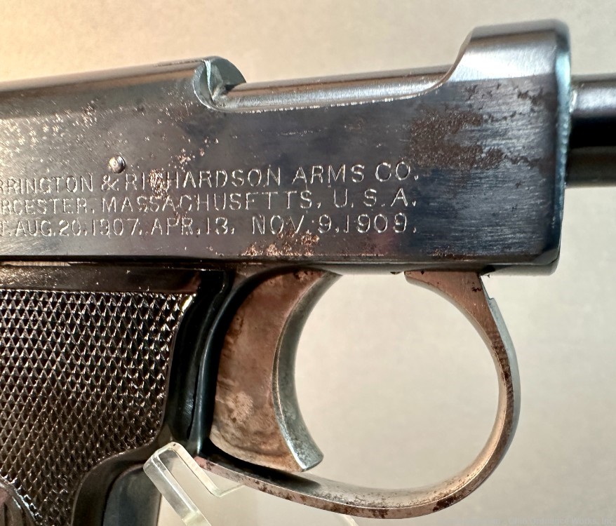 1920's Early Production Harrington & Richardson Self Loader Pistol-img-16