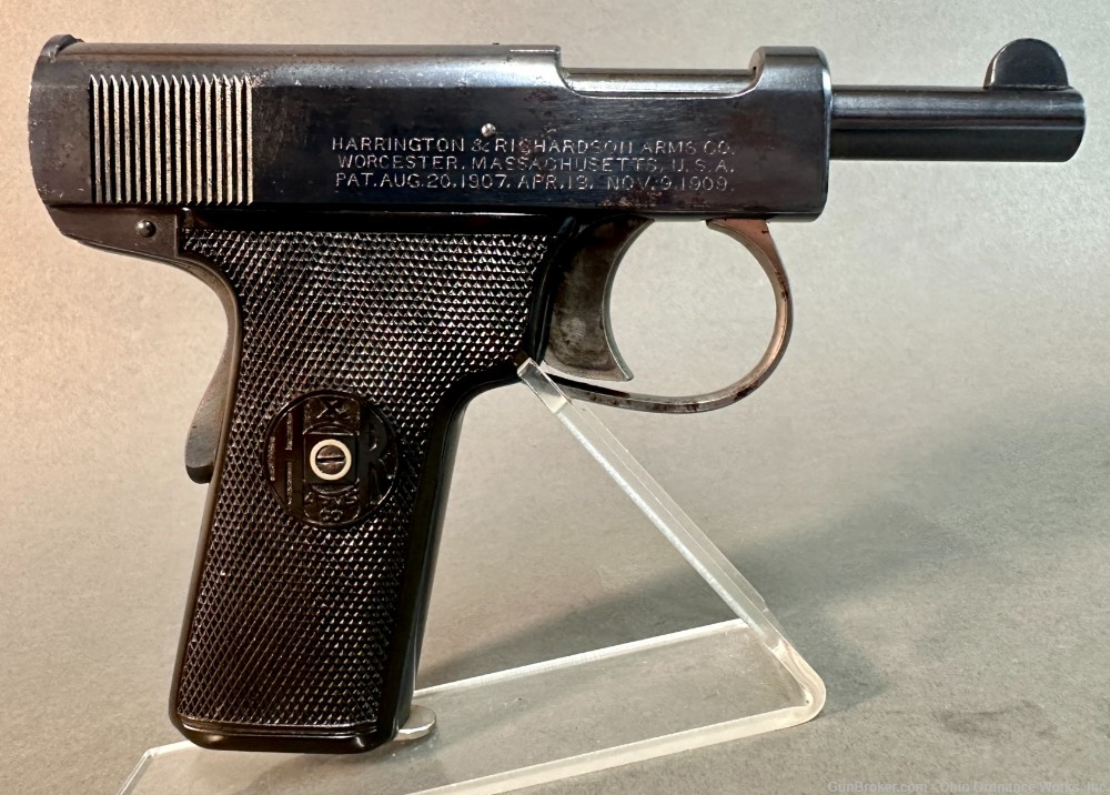 1920's Early Production Harrington & Richardson Self Loader Pistol-img-10