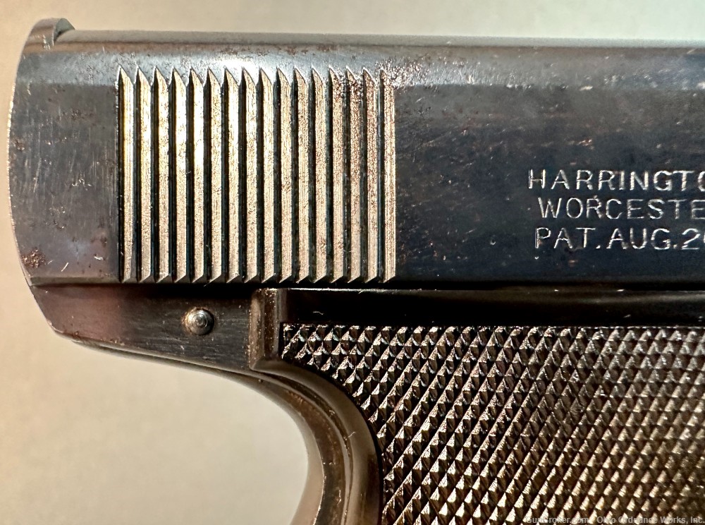 1920's Early Production Harrington & Richardson Self Loader Pistol-img-13