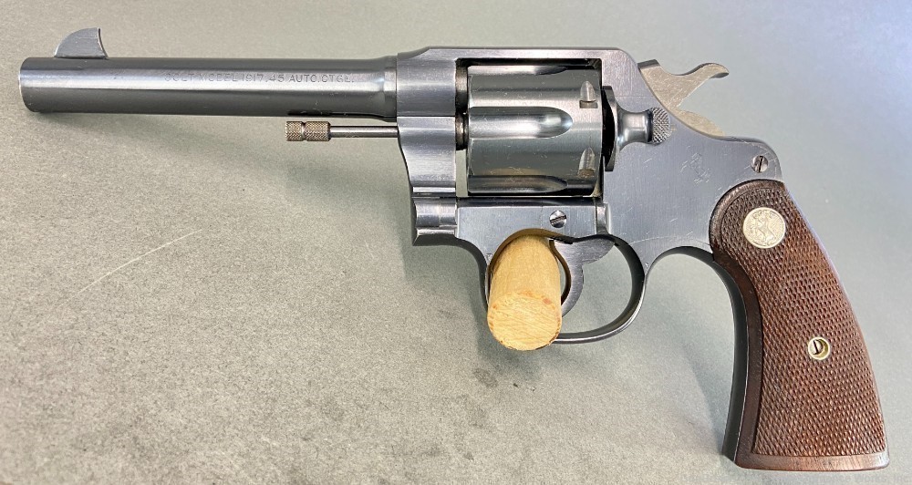 1933 Production Colt Model 1917 Commercial New Service Revolver -img-0