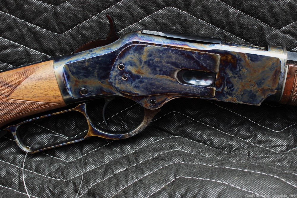 Winchester Mod 1873 Deluxe Sporting .44-40 Lever Action Rifle; NEW-img-10