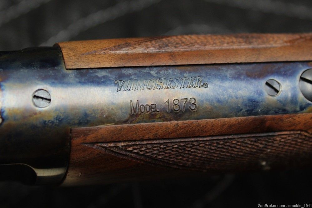 Winchester Mod 1873 Deluxe Sporting .44-40 Lever Action Rifle; NEW-img-16