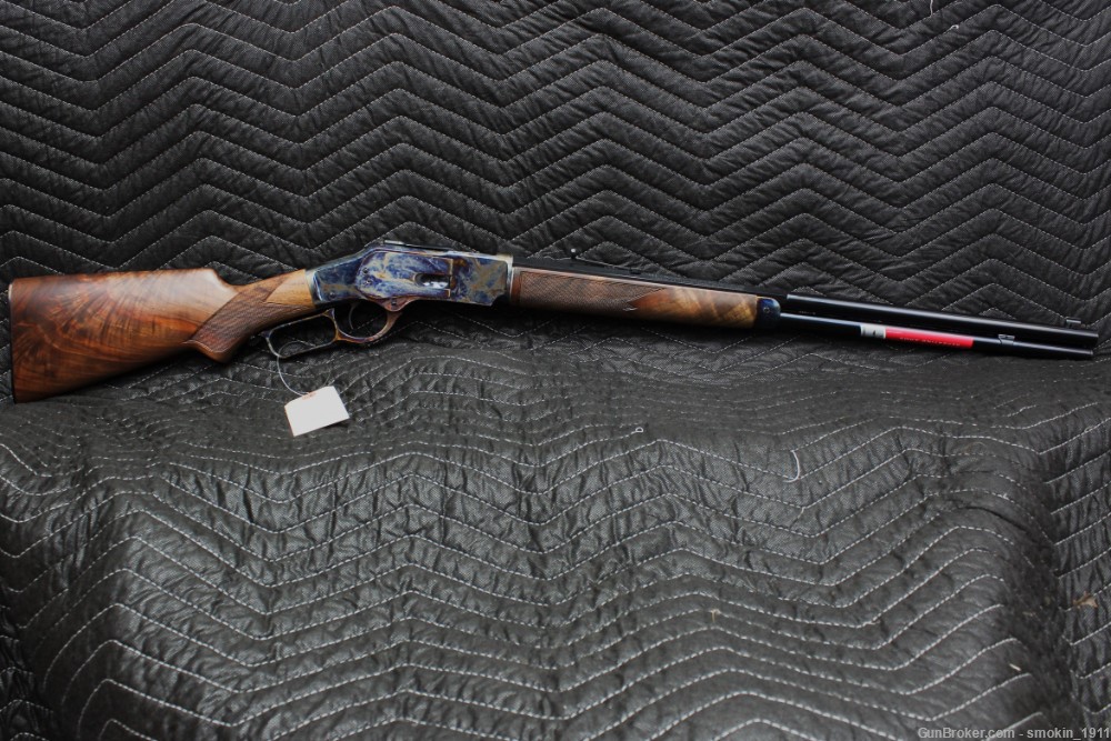 Winchester Mod 1873 Deluxe Sporting .44-40 Lever Action Rifle; NEW-img-8